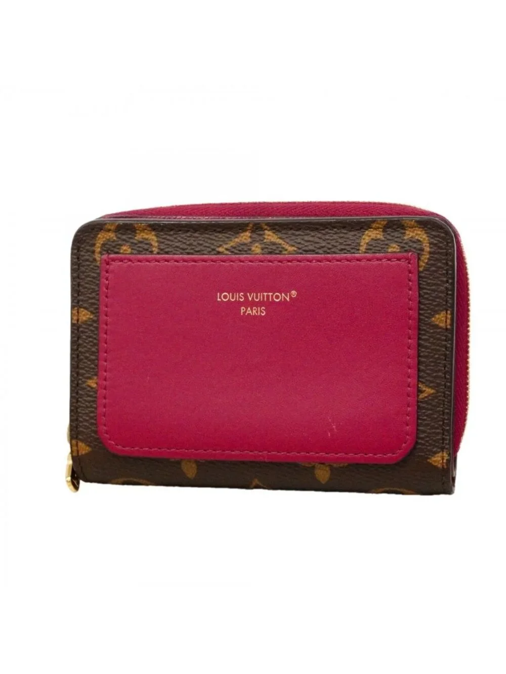 Louis Vuitton Wallet Monogram Portefeuille Yu Fuchsia